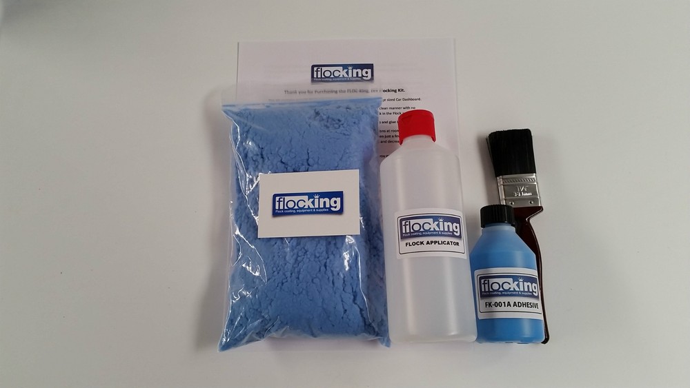 DIY Flocking Kit Bulk Dashboard Flocking Flock Flocked Choose your Colour