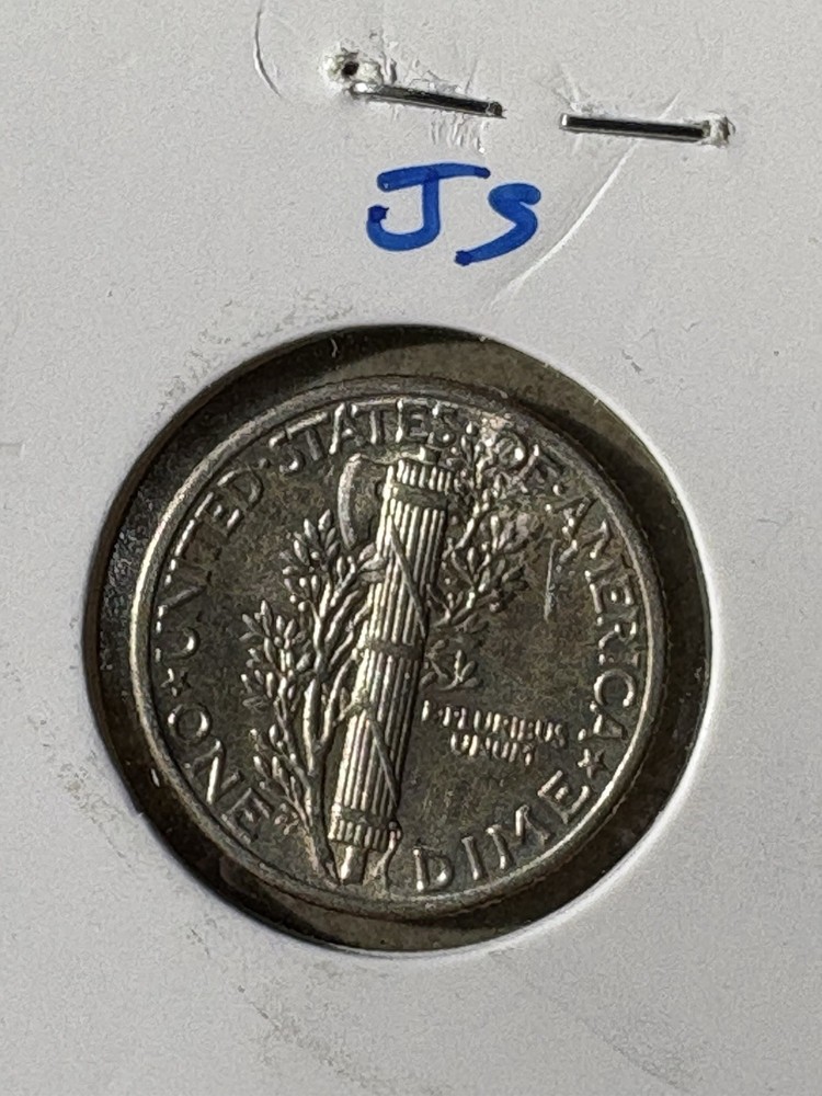 1938 P Mercury Dime 90% Silver BU Uncirculated