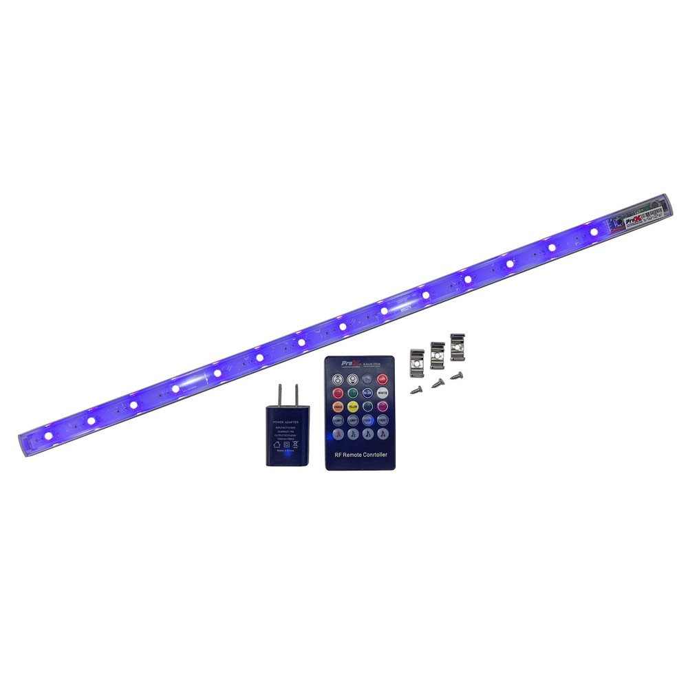 ProX RGB DJ Accent LED Light -USB Power - RF Wireless Remote