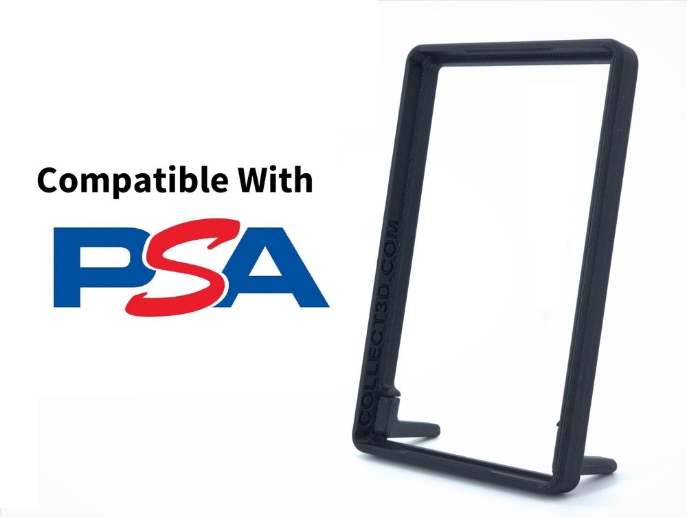 12x Case PSA Graded Card Frame Display w/ Folding Stand | 10 Pack - Multi Color