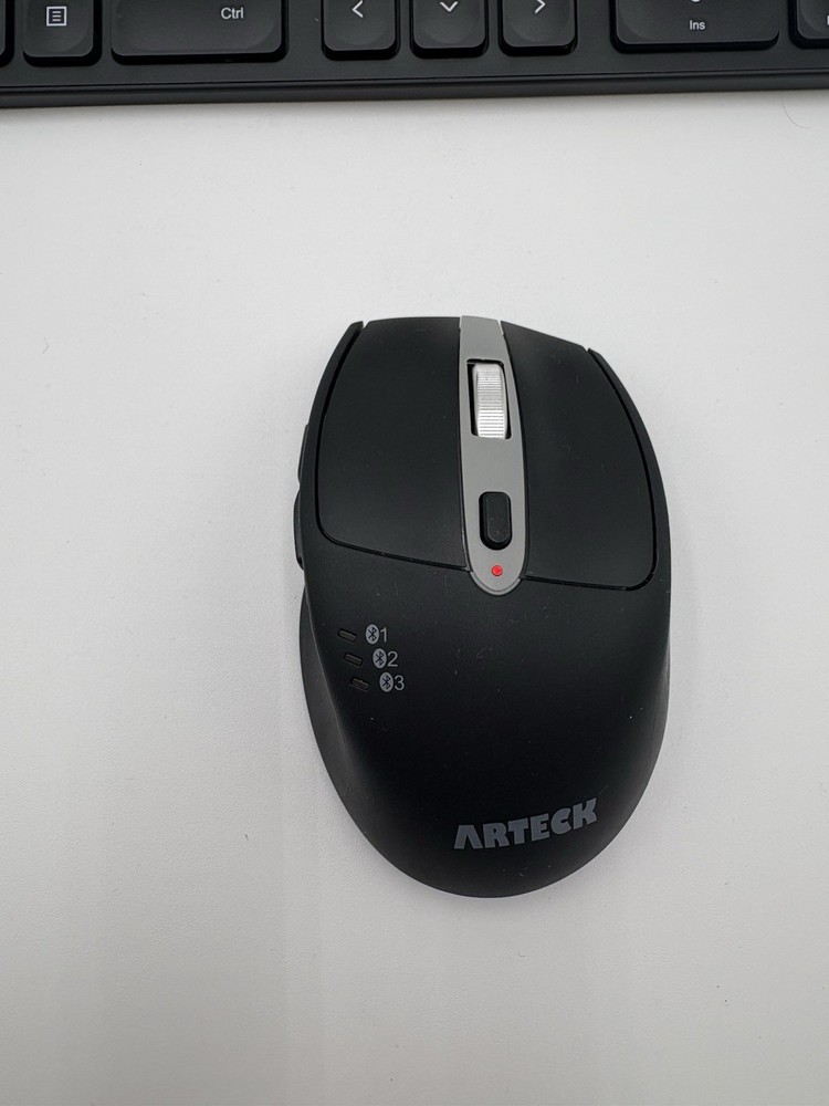 Arteck Universal Multi-Device Bluetooth Keyboard and Mouse Full Size Wireless