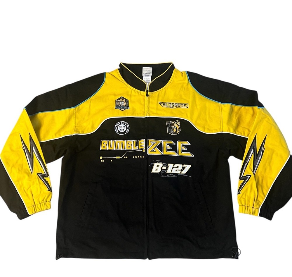 Transformers Bumblebee Racing Jacket Size Large - BoxLunch Exclusive