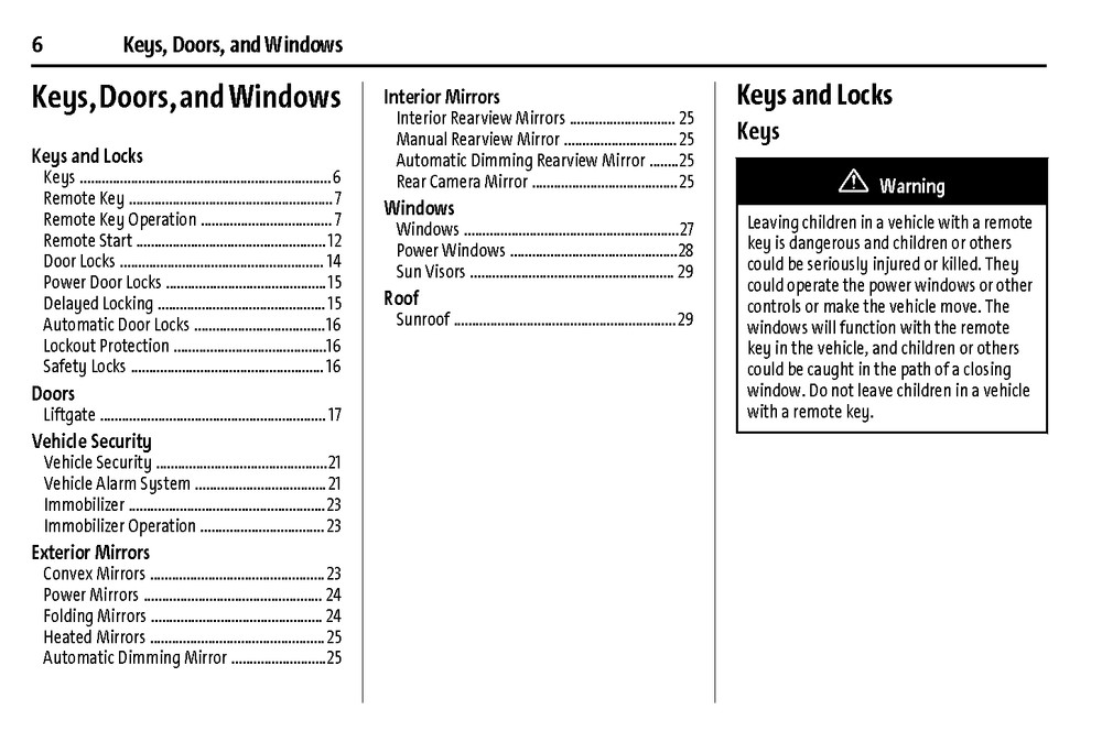 2025 Chevrolet Traverse Owners Manual User Guide Reference Operator Book
