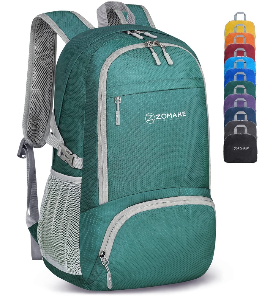 ZOMAKE Lightweight Packable Backpack 30L, Foldable Hiking Backpacks Water Res...