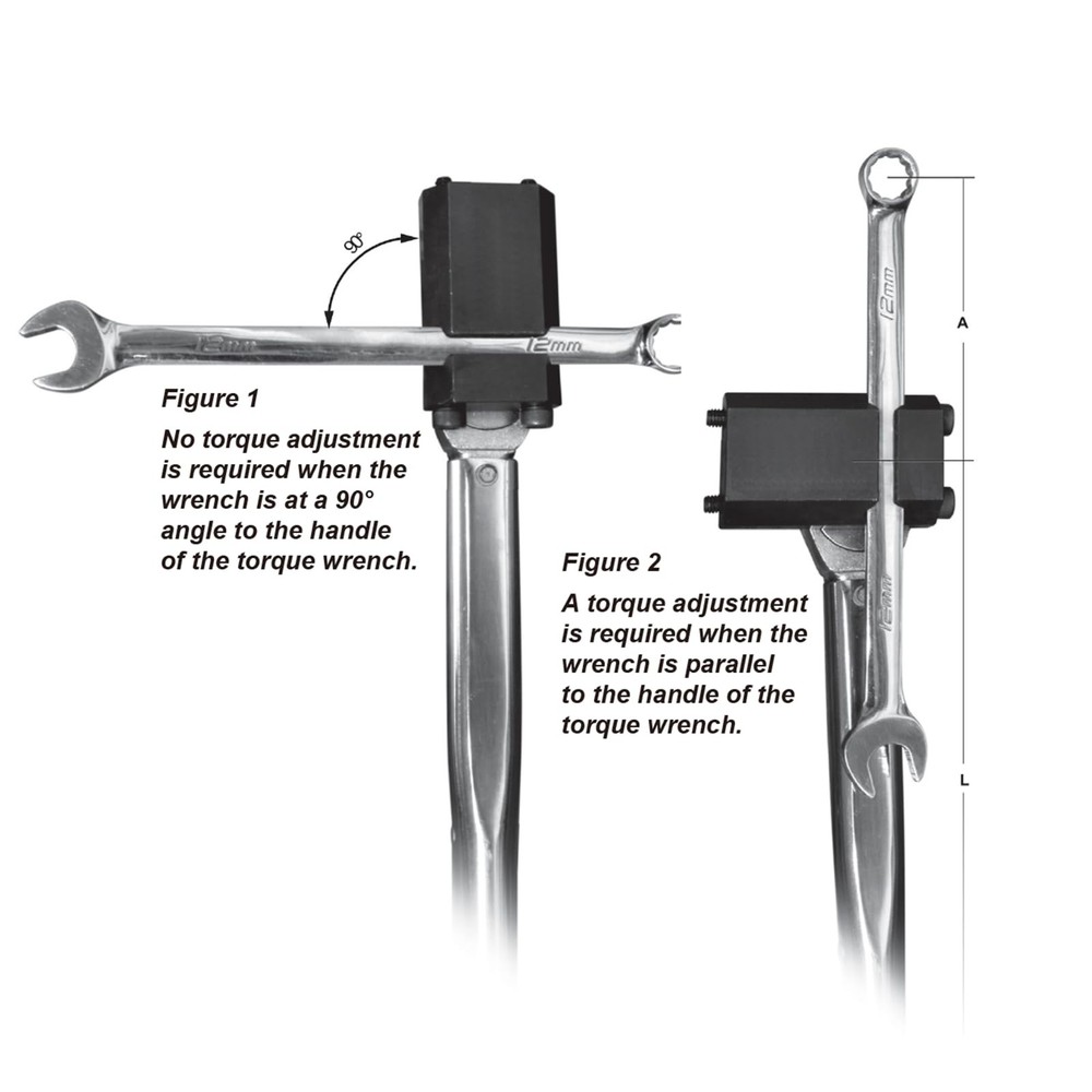 Adjustable Torque Wrench Adapter Upgrade Larger Size Range Multiplier Tool