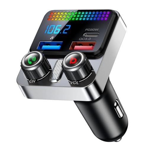 Bluetooth 5.4 Car Adapter 48W Charging USB Bluetooth Adapter for Car,Wireless