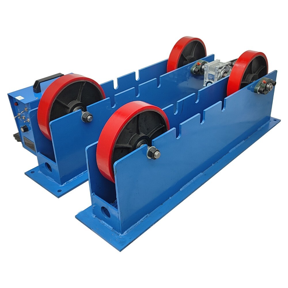 1Ton Welding Turning Roller Positioner Weld Bracket Adjustable Width 2200lbs