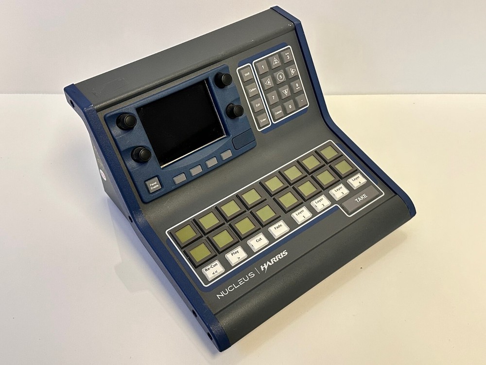 Harris Nucleus-DM Harris Broadcast Audio/Video/Media LCD Button Control Panel