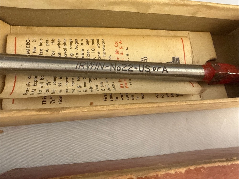 The Original And Original Irwin Bits No 22