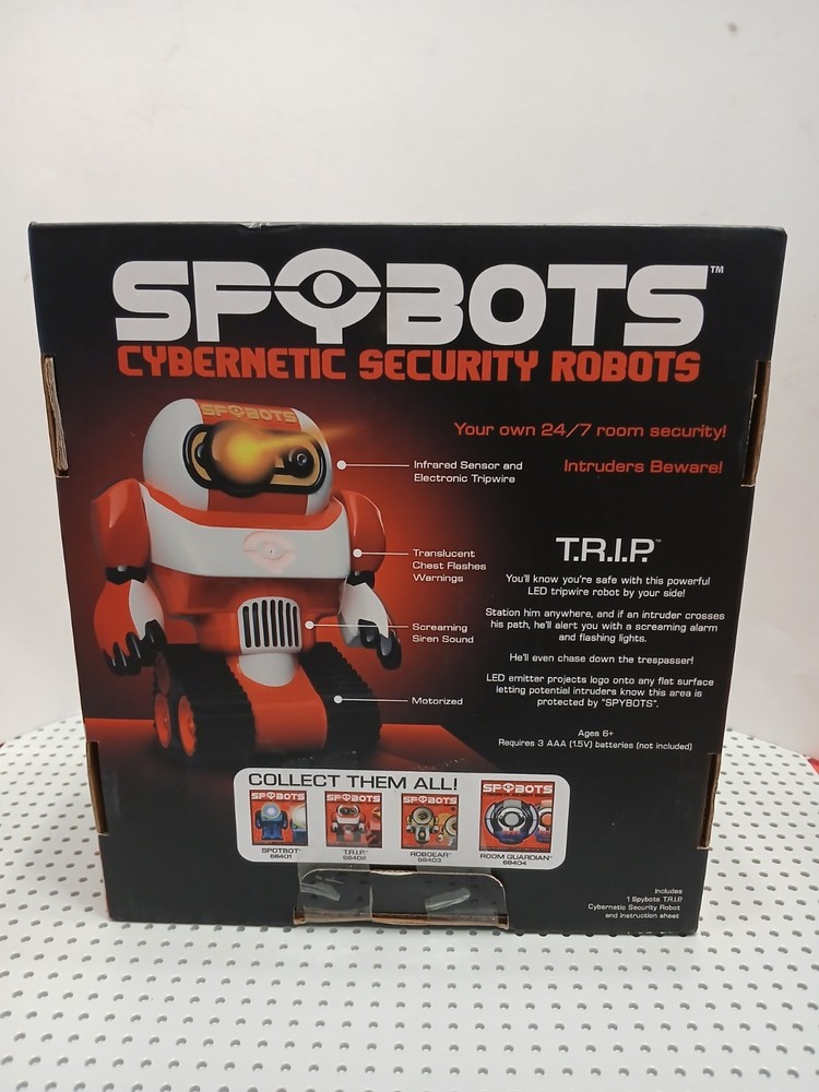 Spybots Cybernetic Security Robot New In Package