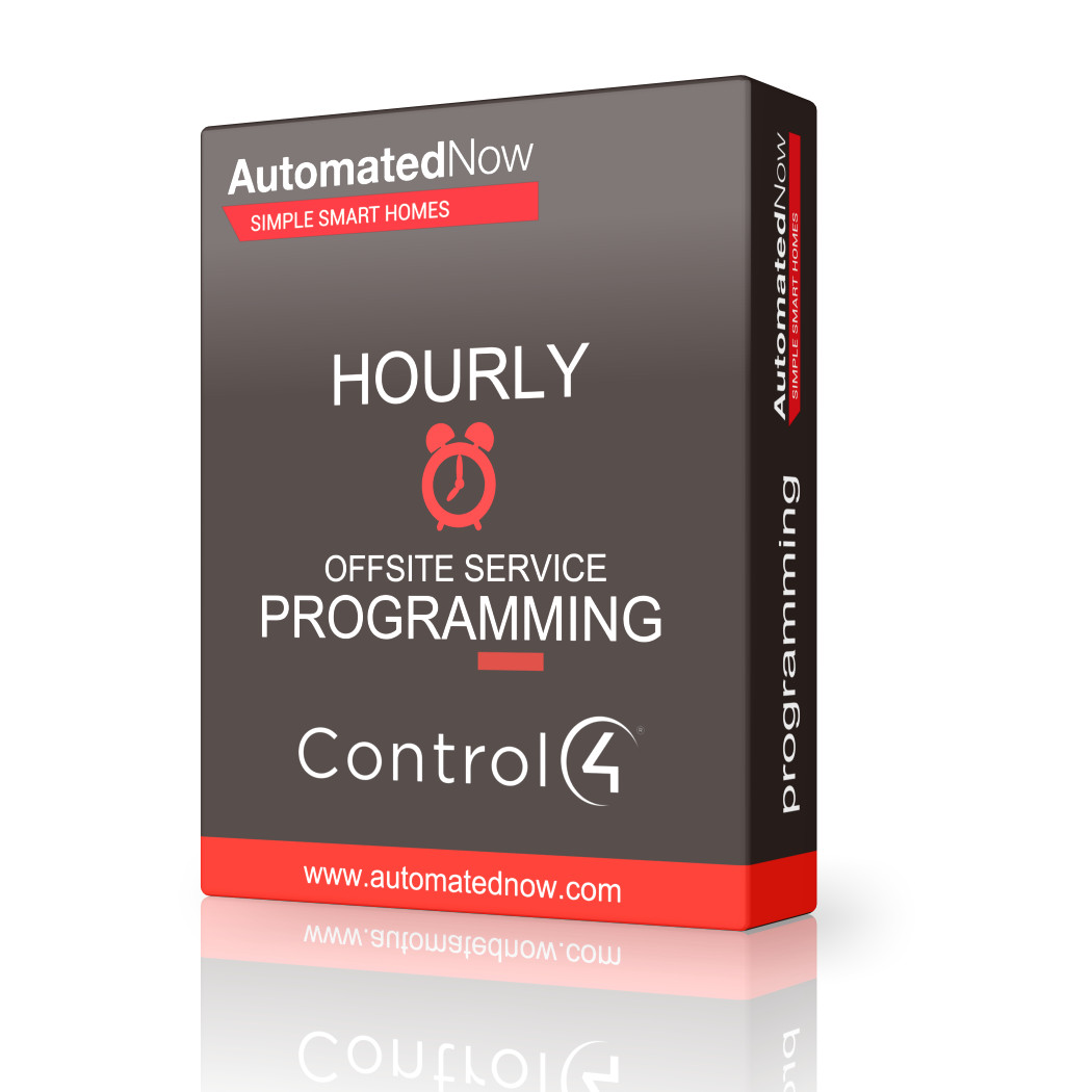 Control4 Certified Programming (Hourly)