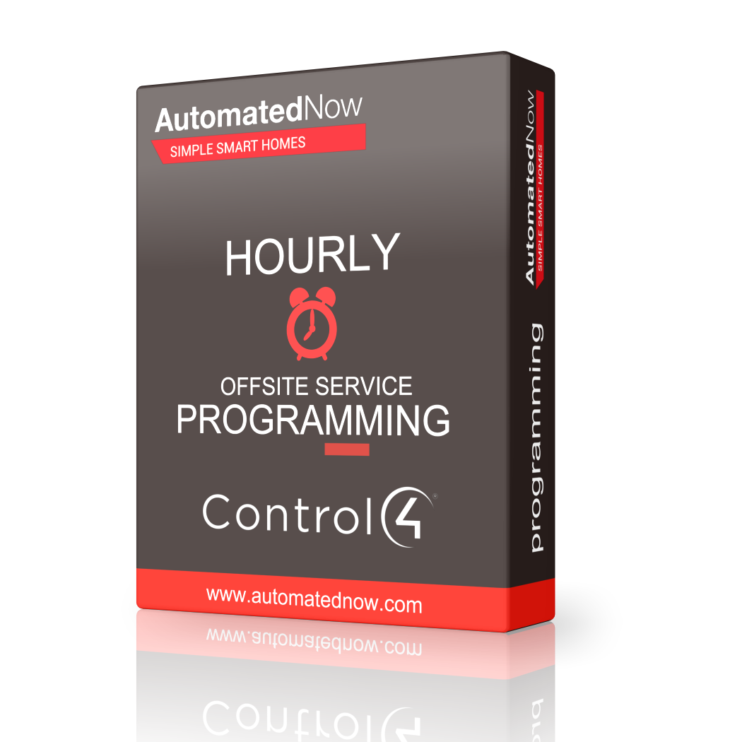Control4 Certified Programming (Hourly)