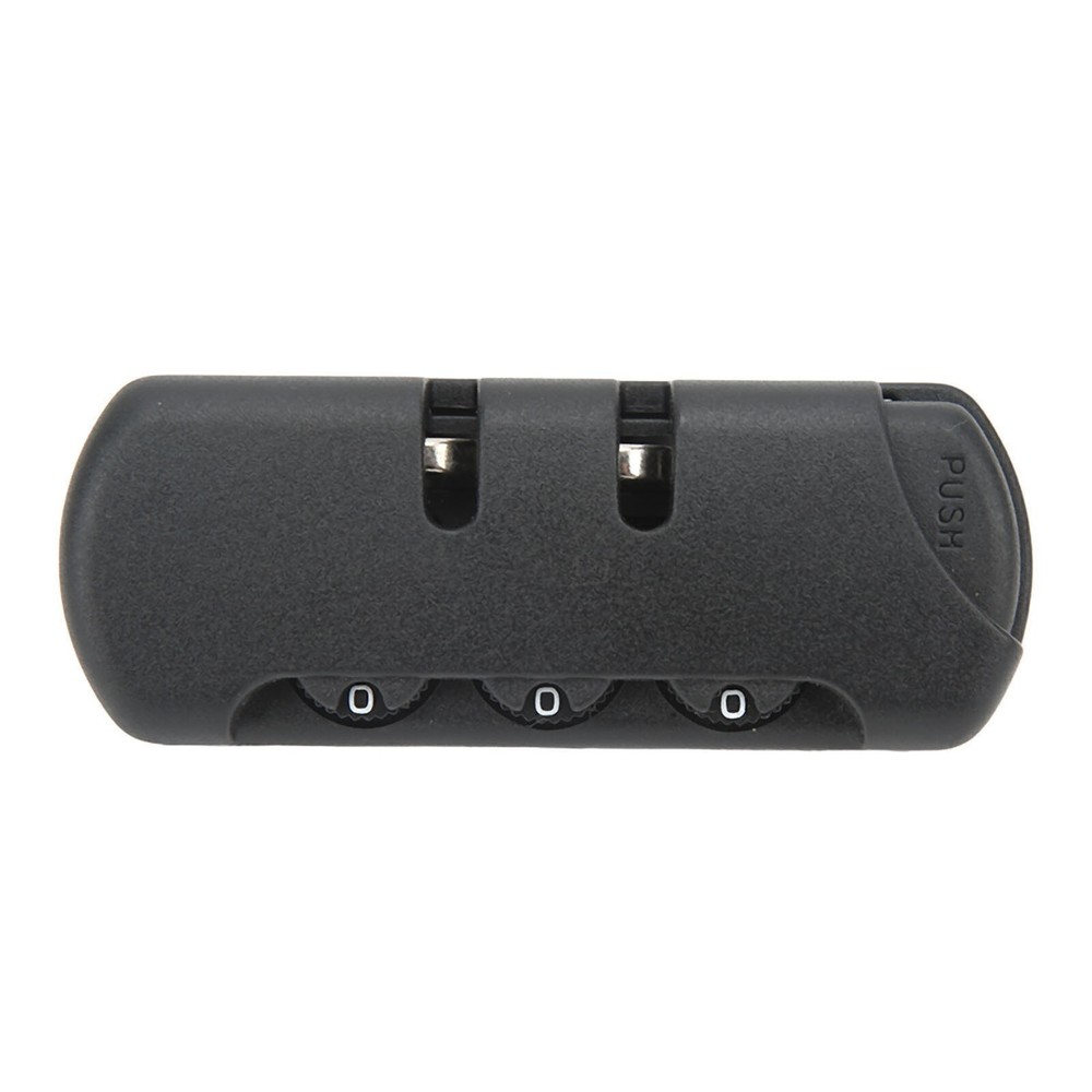 Luggage Password Lock High Security 3 Digit Password Frosted Texture Replacement
