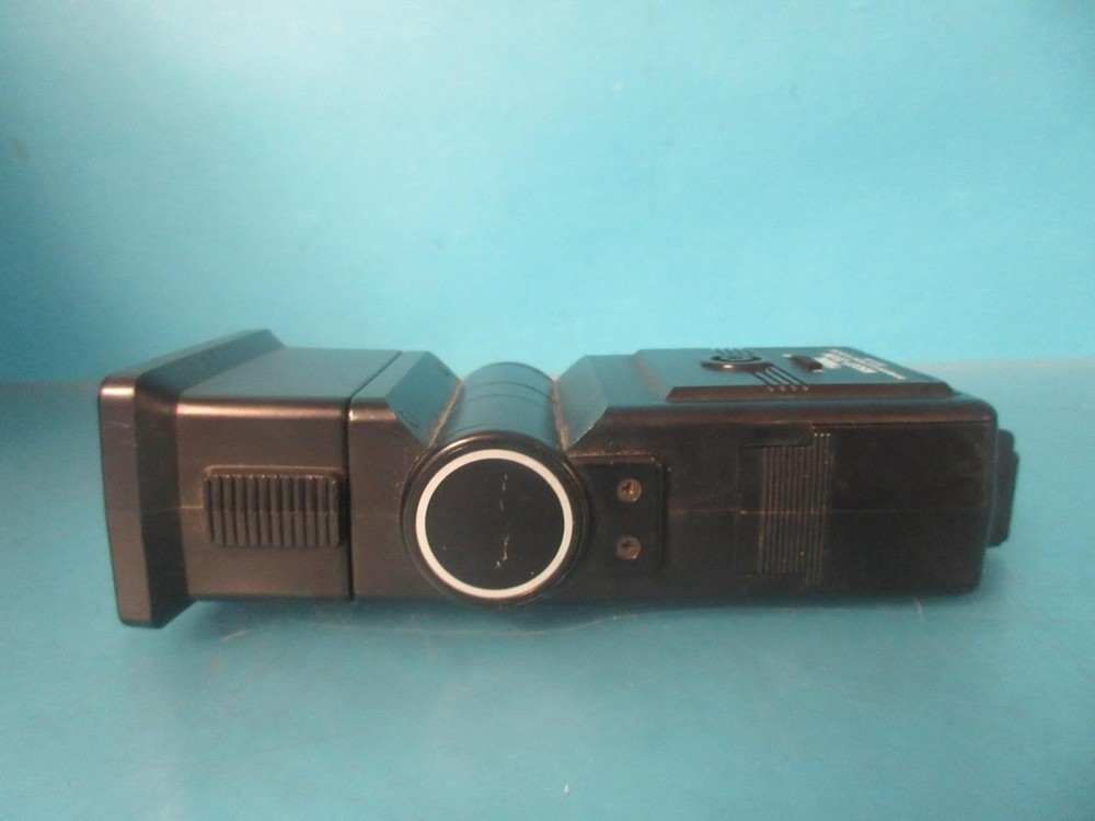 FOCAL M500T-ZOOM TRANSISTOR ELECTRONIC FLASH UNIT W/ DIFFUSER TESTED 20-01-36