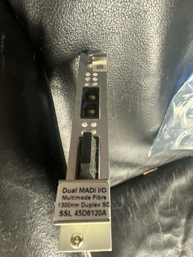 Solid State Logic Dual MADI  optical IO card for C10 C100  SSL 45D6120A G2U