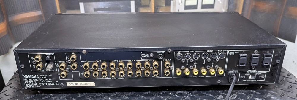 Yamaha CX-2 preamplifier