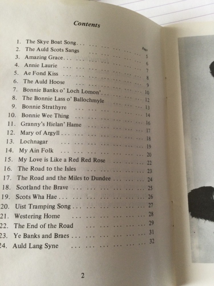 Scottish Songs published by A Gilmour