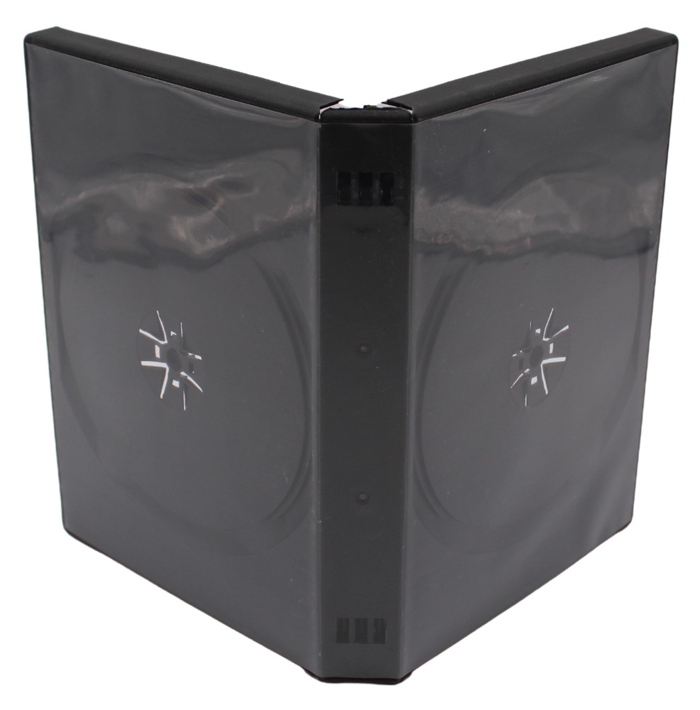 20 Pack Standard Black DVD 8 Disc 27mm Premium Replacement Cases
