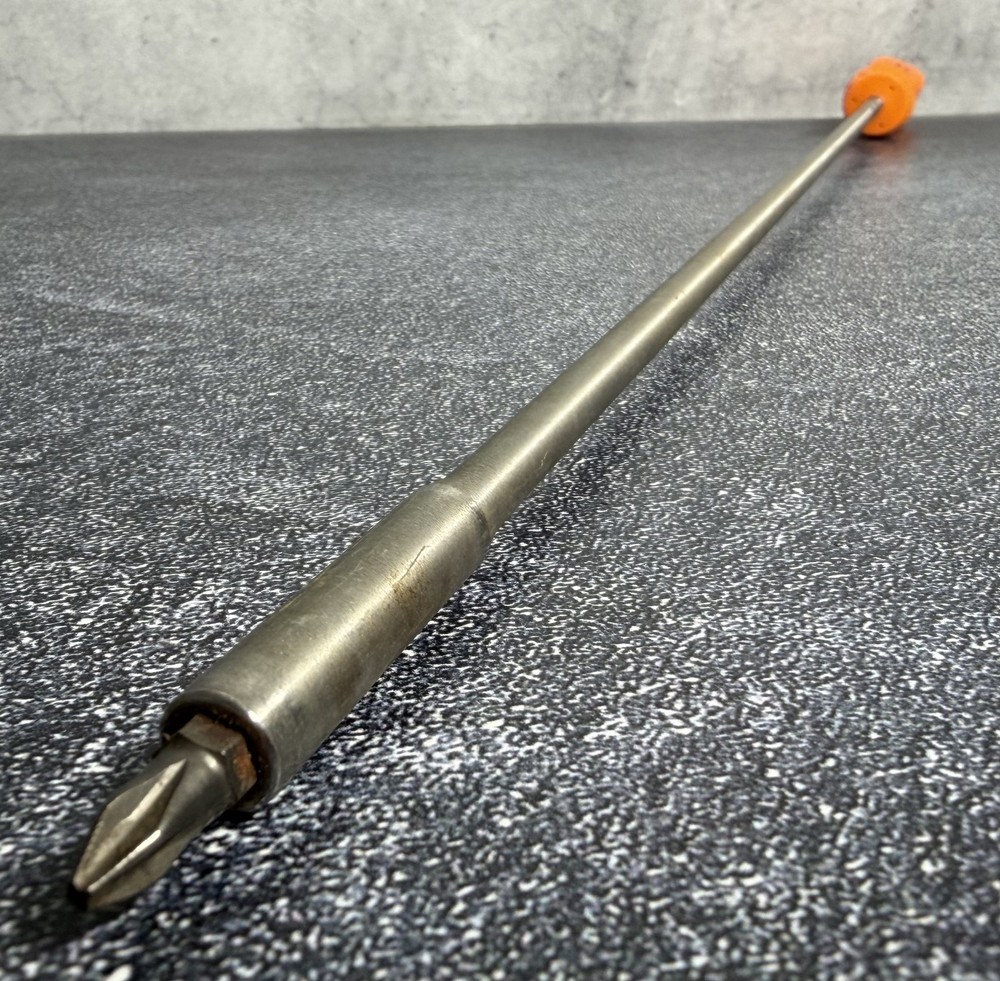 Snap-on Tools SSDMR24 - Orange 24” Extra Long Ratcheting Screwdriver + 5 Bits