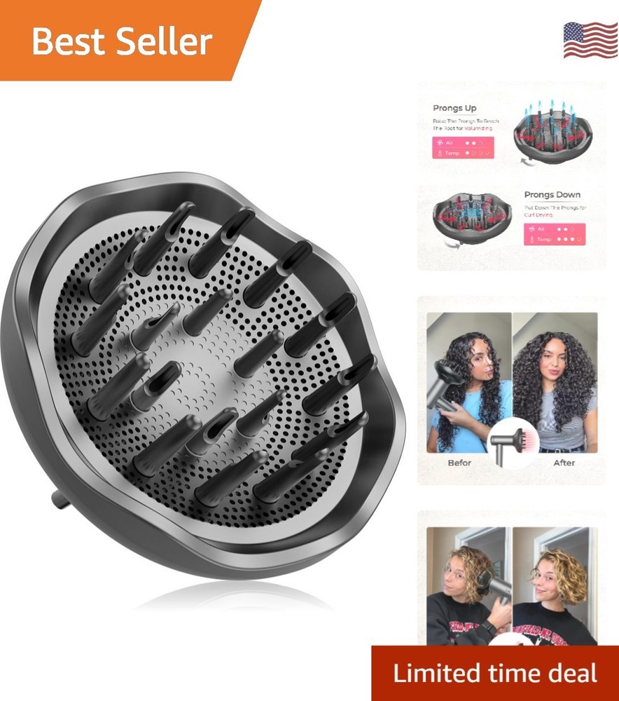 AIRHYPE Exclusive Adjustable Diffuser - Enhance Curls & Root Volume Effortlessly