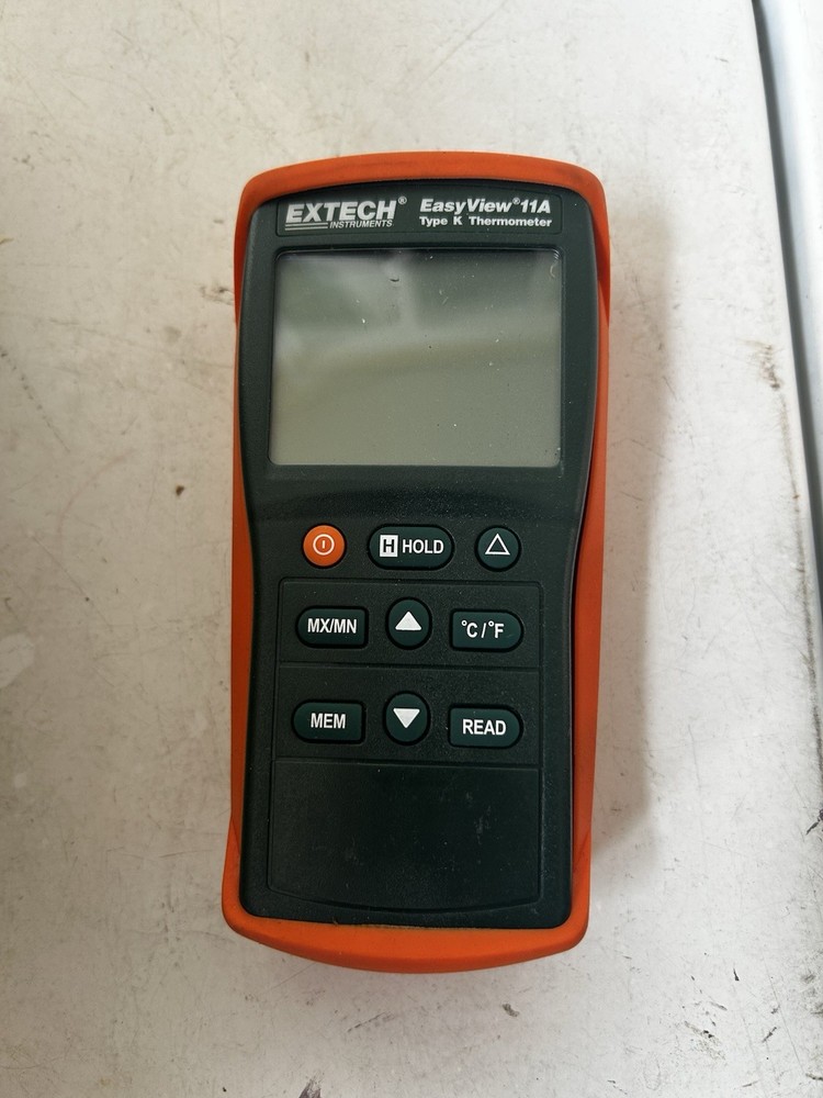 EXTECH INSTRUMENTS EASYVIEW 11A TYPE K THERMOMETER