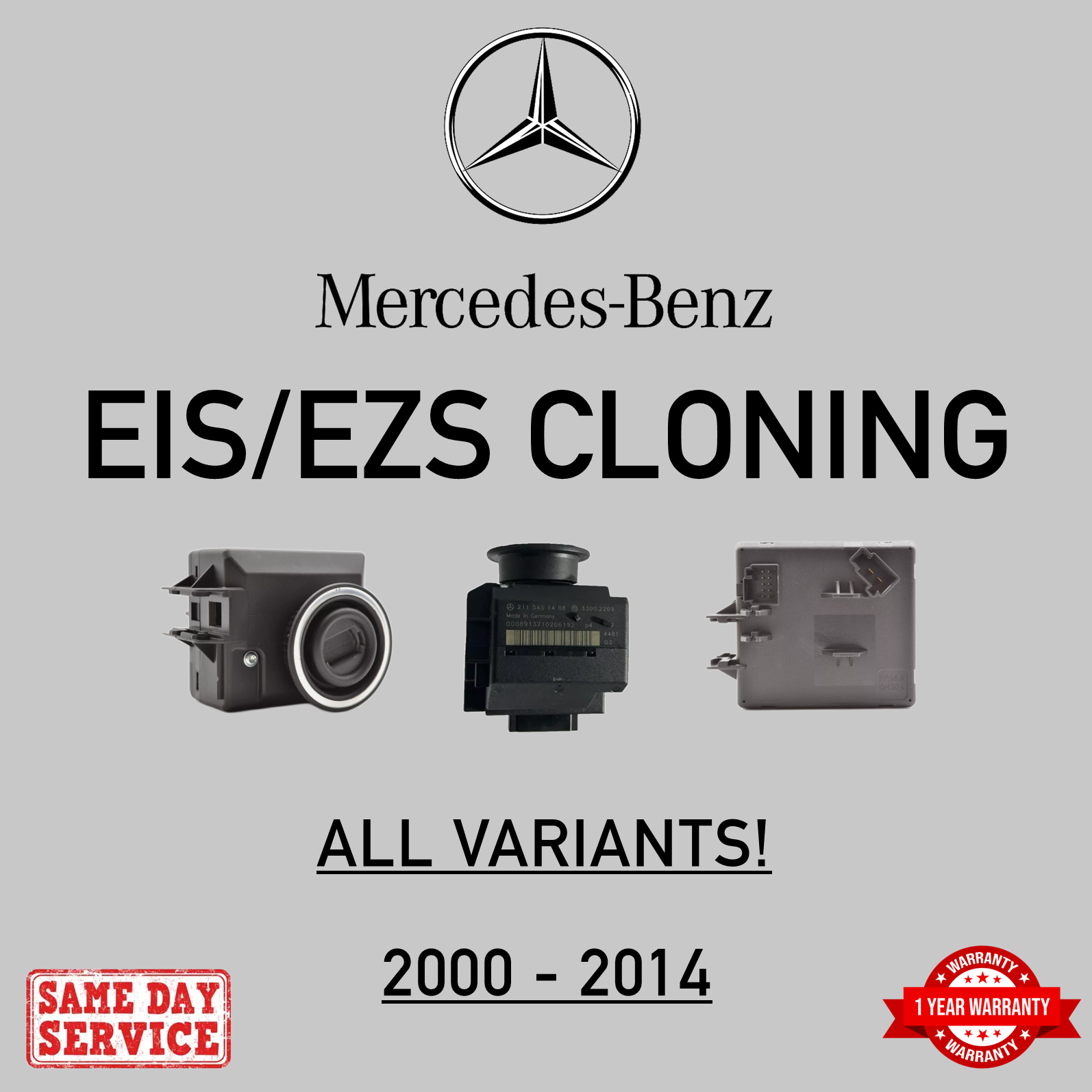 Mercedes Benz EIS/EZS Cloning Repair Service
