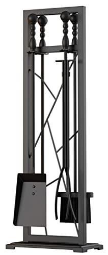 Fire Beauty Fireplace Tools Sets 5 Pieces Wrought Iron Fire Tool Set with