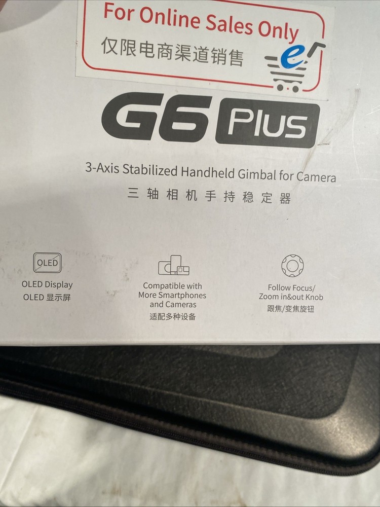 FeiyuTech G6 Plus 3-Axis Stabilized Handheld Gimbal