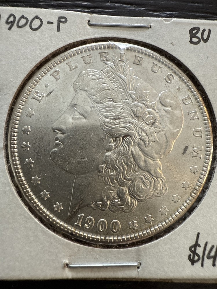 1900 Morgan Silver Dollar BU 90% Silver
