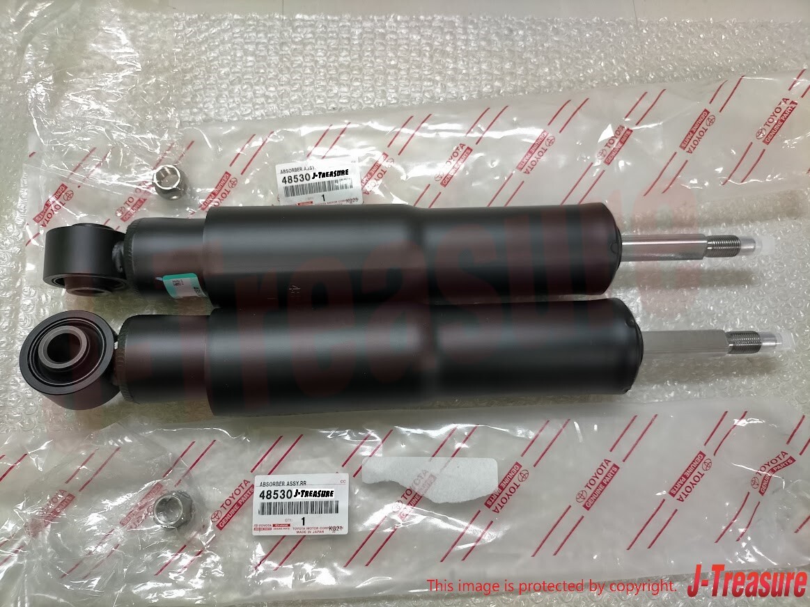 TOYOTA LAND CRUISER 200 LX570 Genuine Rear Shock Absorber Right & Left Set OEM