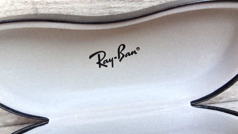 Ray Ban Hard Shell Glasses Case Eyeglasses Protective Case Black