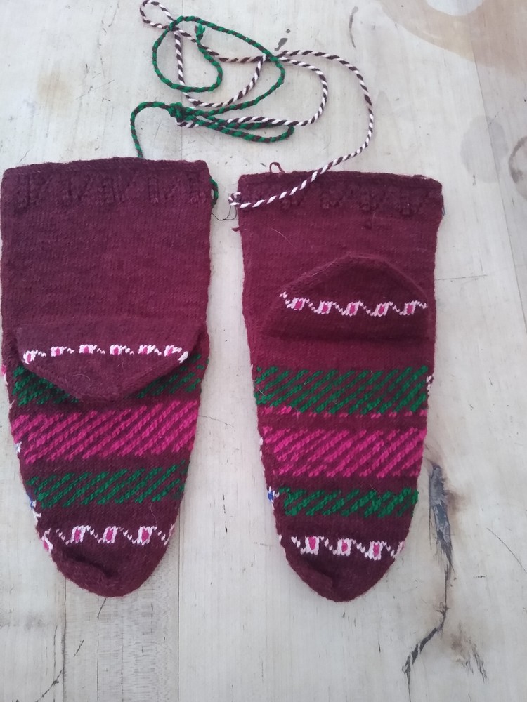 Vintage Hand Knit Turkish Wool Socks