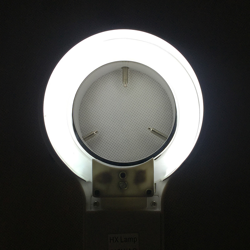 Stereo Microscope 8W Fluorescent Ring Lamp Light Illuminator 64mm Inner Diameter