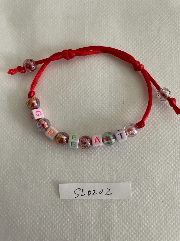 Bracelets acrylic bead handmade great