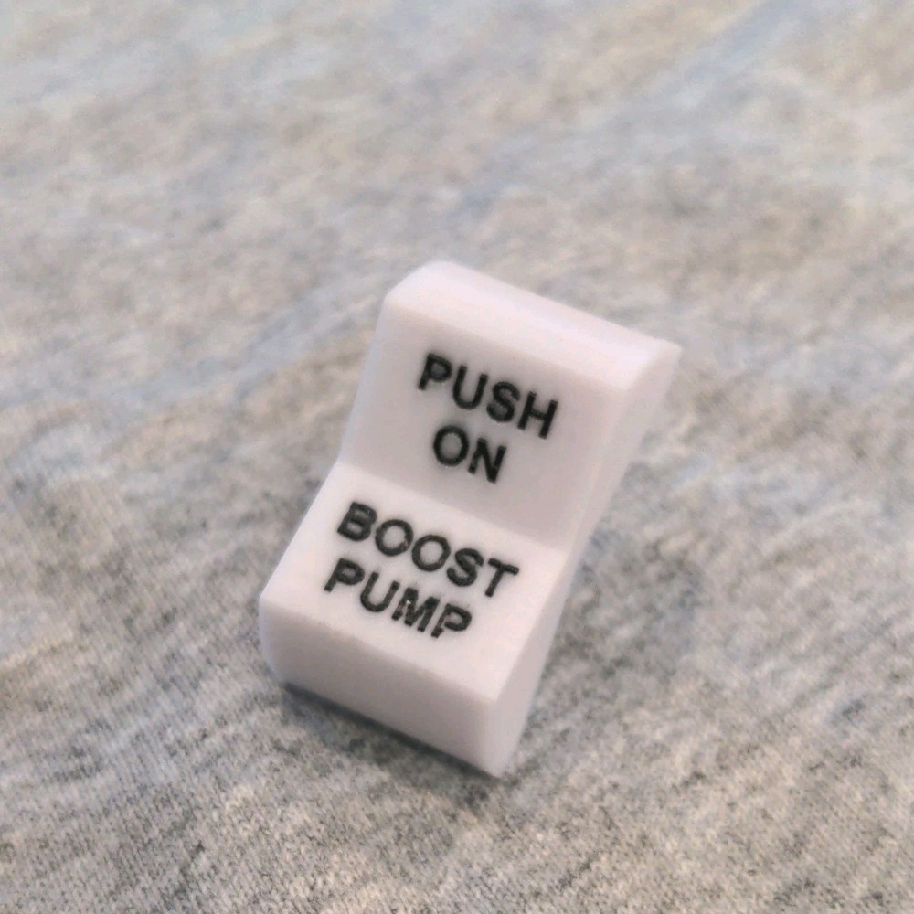 Boost Pump Mooney Klixon Switch Cover