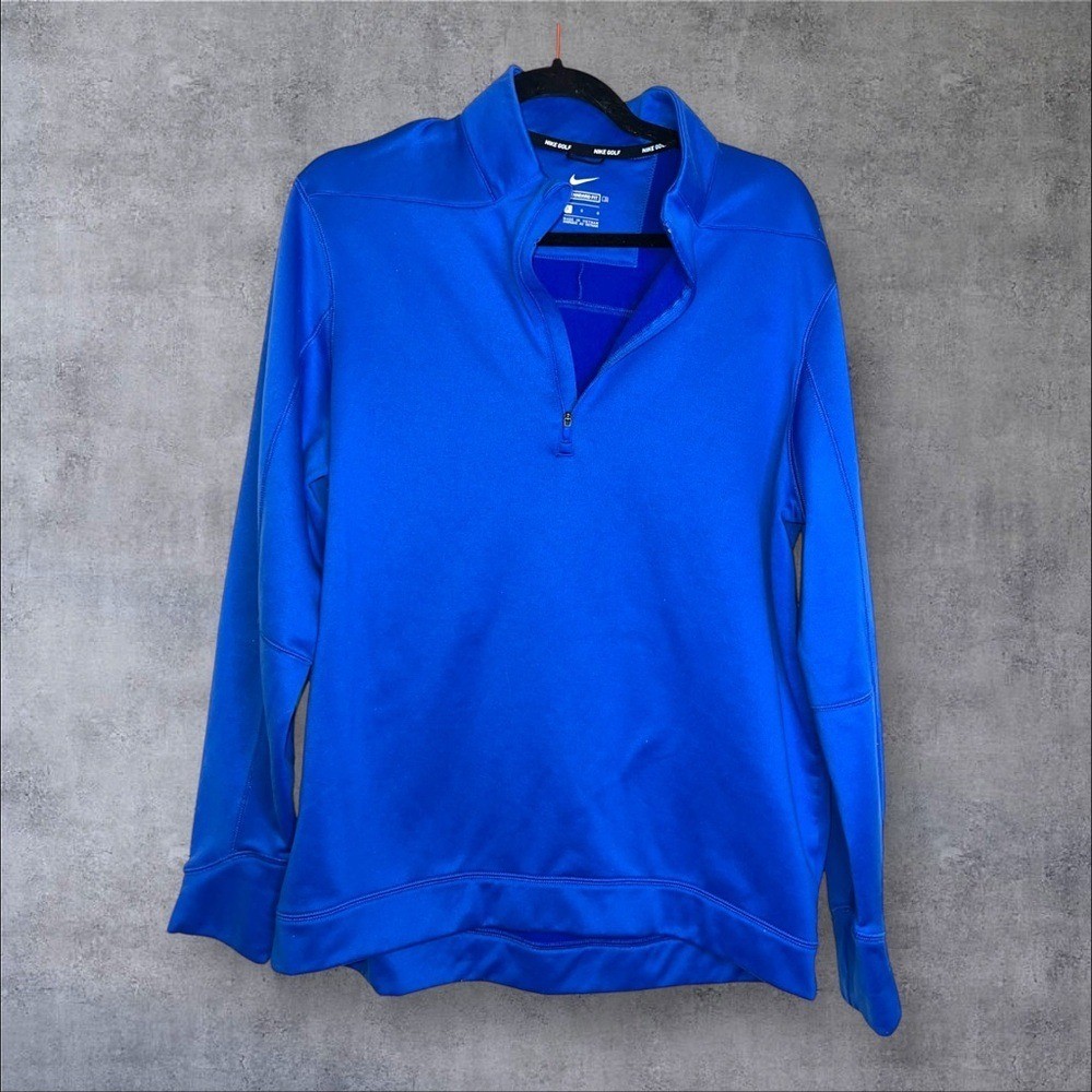 Nike Golf Blue Zip Up Sweater