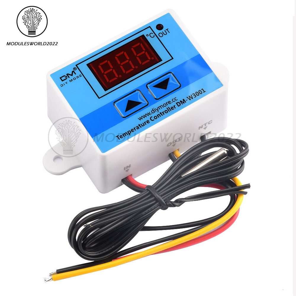 W3001 AC110-220V 10A Digital Temperature Controller Thermostat Control Switch