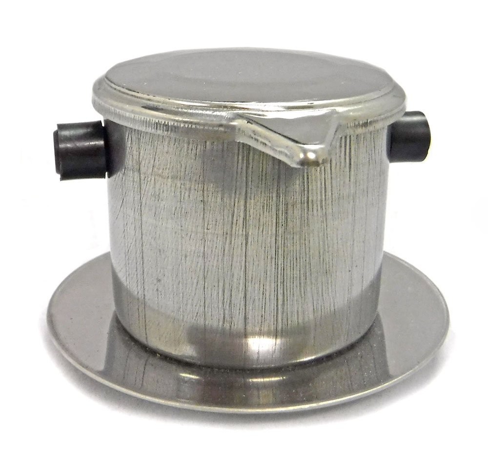 NEW, Vietnamese Coffee Filter Set, Infuser Slow-Drip, Silver