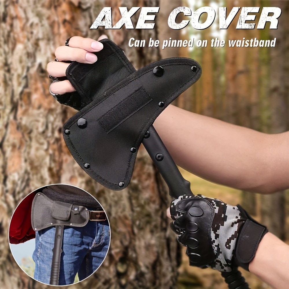 Outdoor Multi-Functional Axe, Suitable for Wild Camping, Portable High Hardness