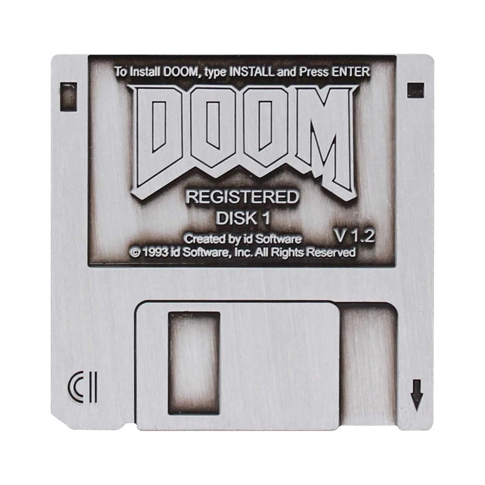 DOOM Floppy Disk Limited Edition, 45x45mm