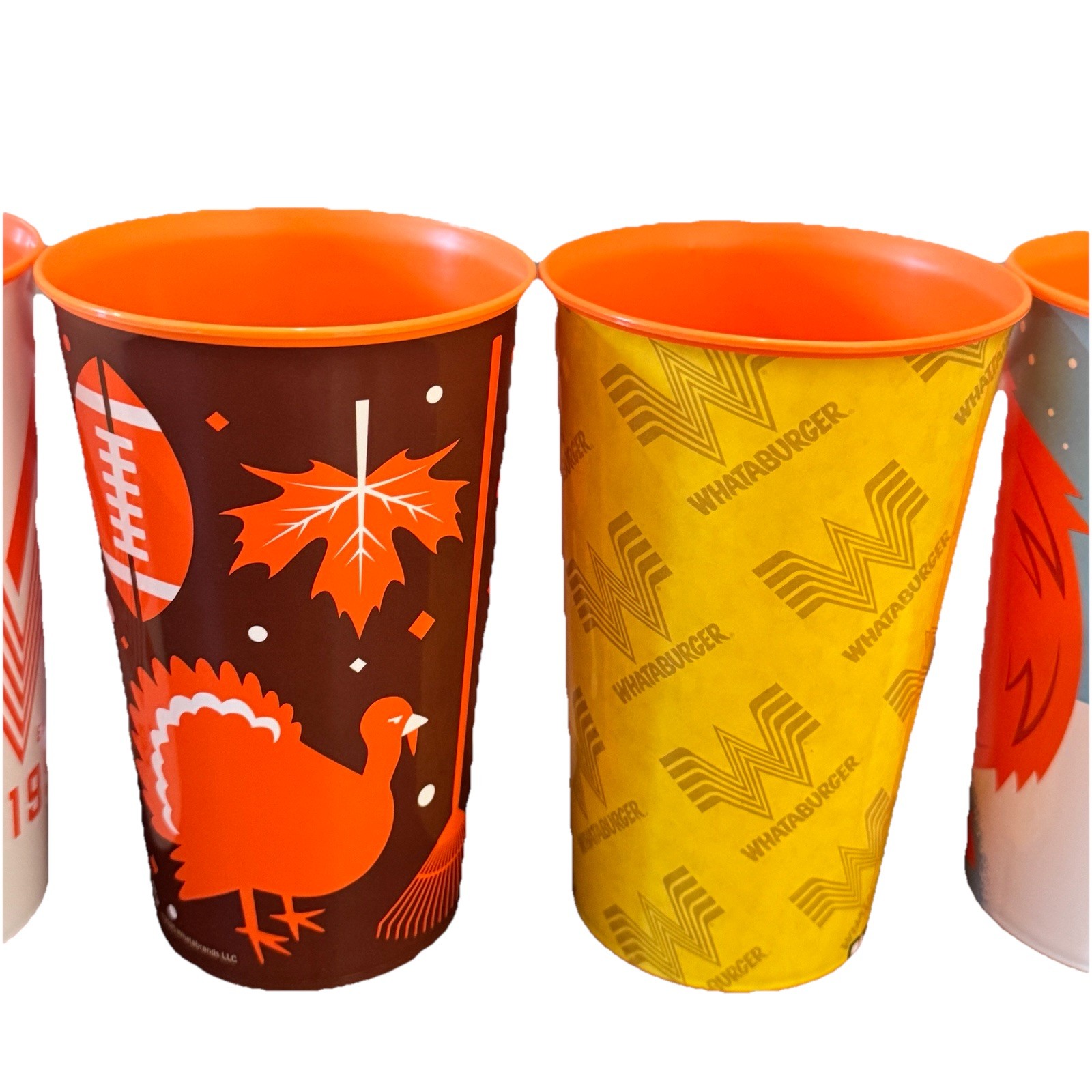 WHATABURGER 75th Anniversary Limited Edition 32 oz Collector Cups Set of 10, New