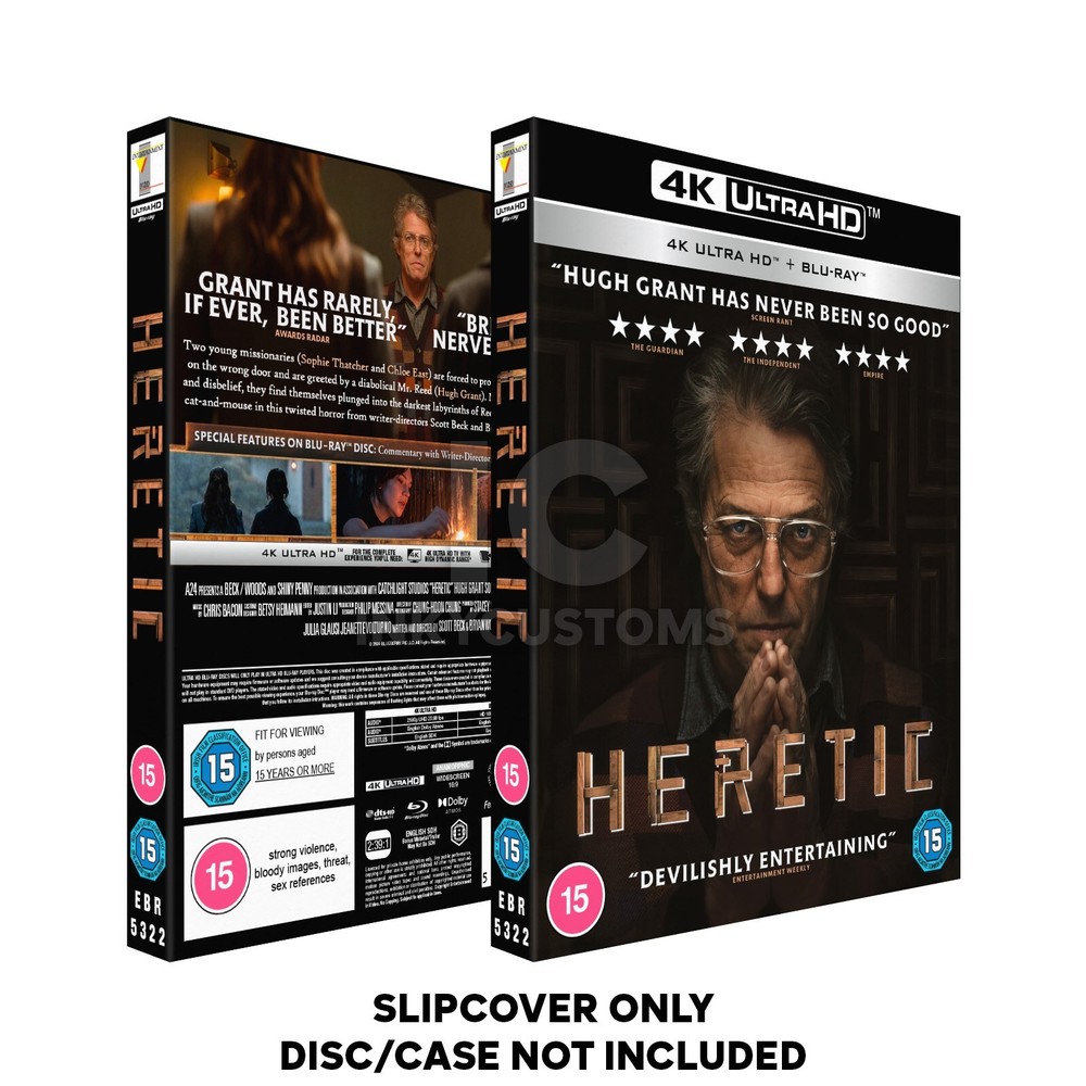 Heretic 4k Ultra Slip Cover Only Custom Sleeve