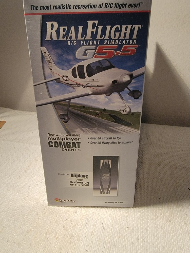 Real Flight Remote RC Flight Simulator G5.5 w InterLink Elite Controller