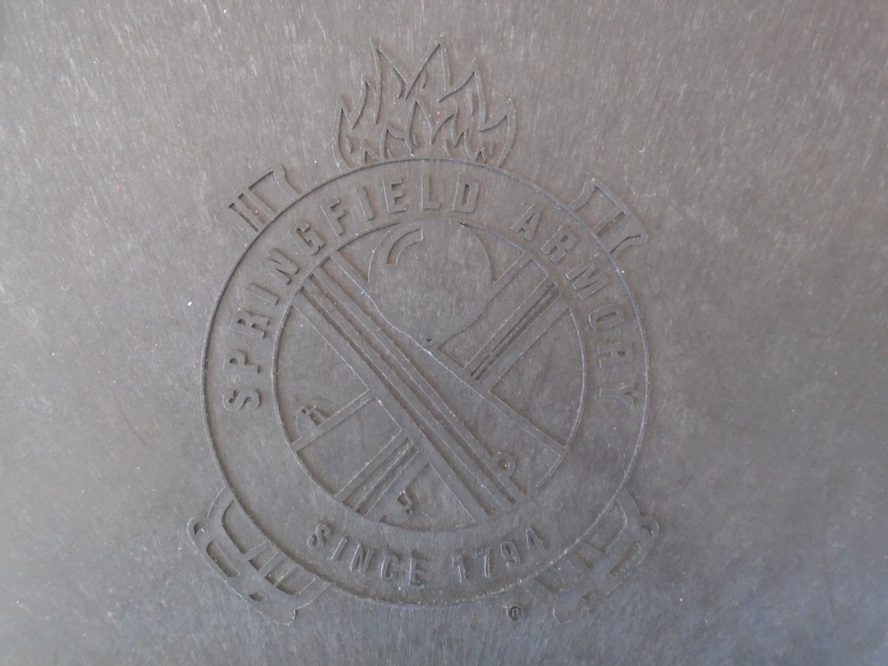 SPRINGFIELD ARMORY XD Pistol Case ~ Black Plastic with Foam Insert