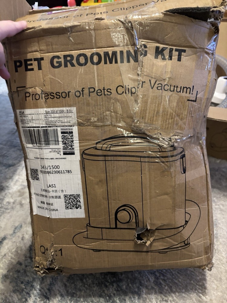 Roeoder Pet Hair Vacuum for Shedding Grooming