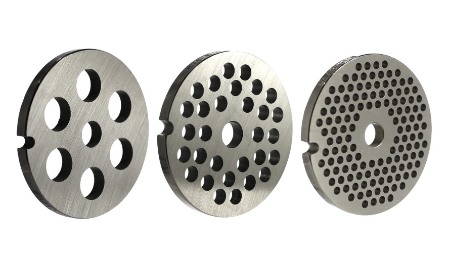 Grinder Plate Pack First, Second, Third Grind #8 1/2", 1/4", 1/8"