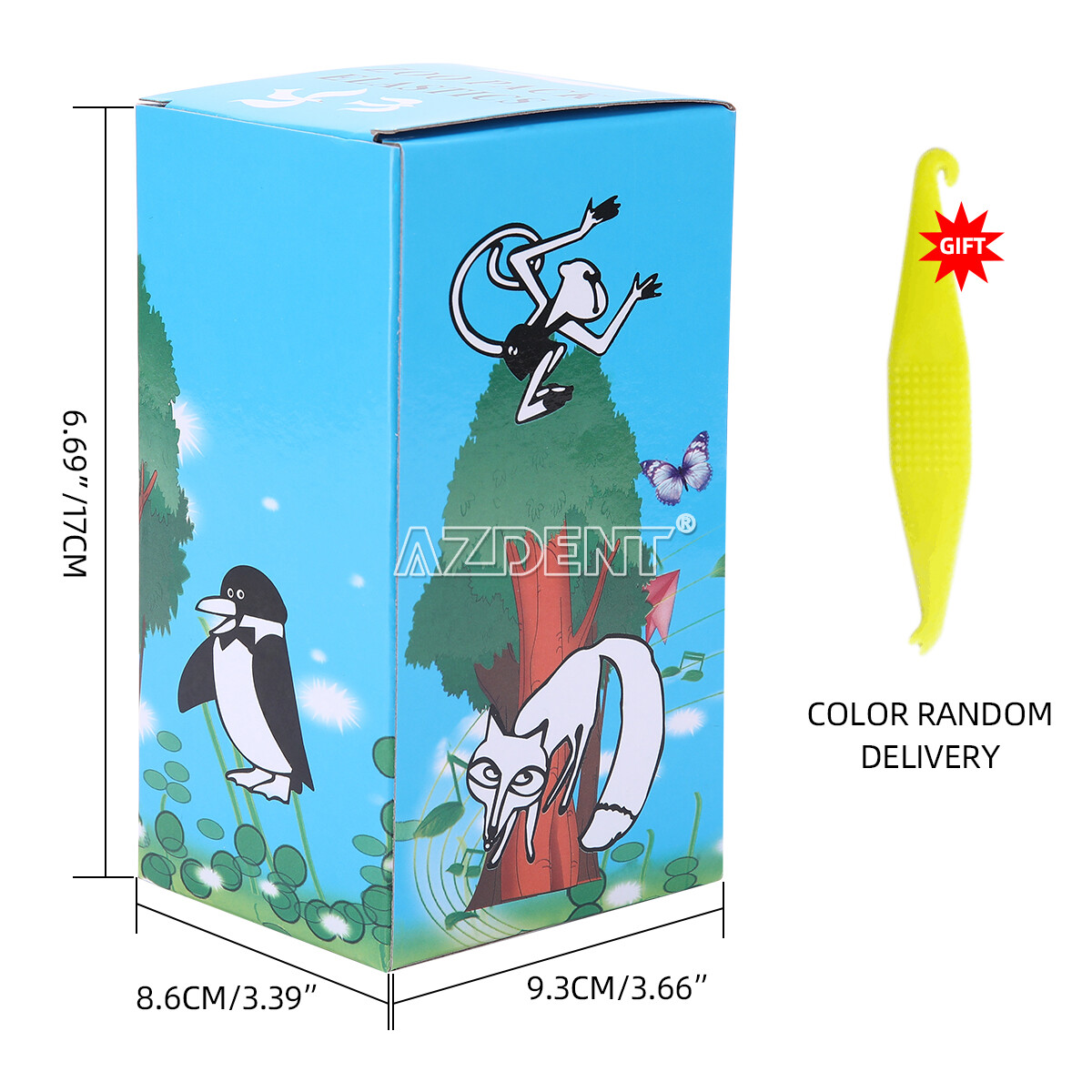 Dental Ortho Elastics Latex Braces Orthodontic Rubber Bands 5000Pcs/kit 15Sizes！