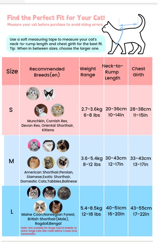 Durable Cat Grooming Bag & Muzzle* NO Scratching-Biting*Black Medium*