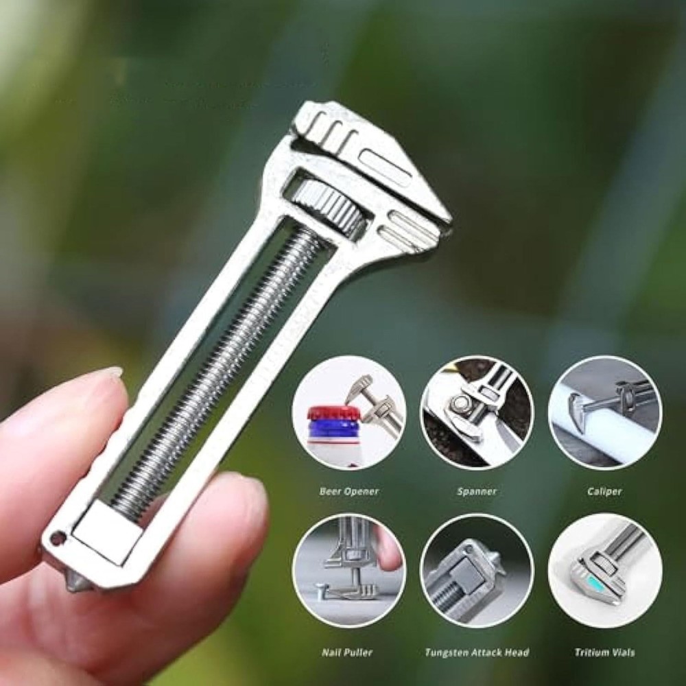 Sale Mini Multi-Wrench Compact Titanium Multi-Tool Multi-Function 24h Delivery