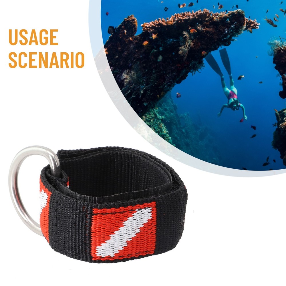 Durable-Wrist Strap Adjustable Beautiful Diving Flag Pattern Easy To Use